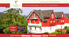 Desktop Screenshot of haus-tannenblick.de